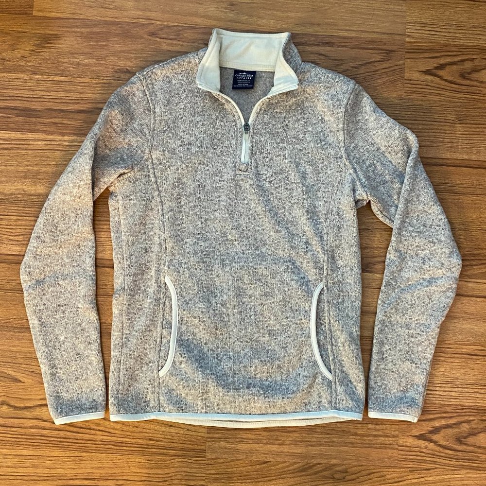 Charles River Apparel - Women's Heathered Quarter Zip - Size: XS